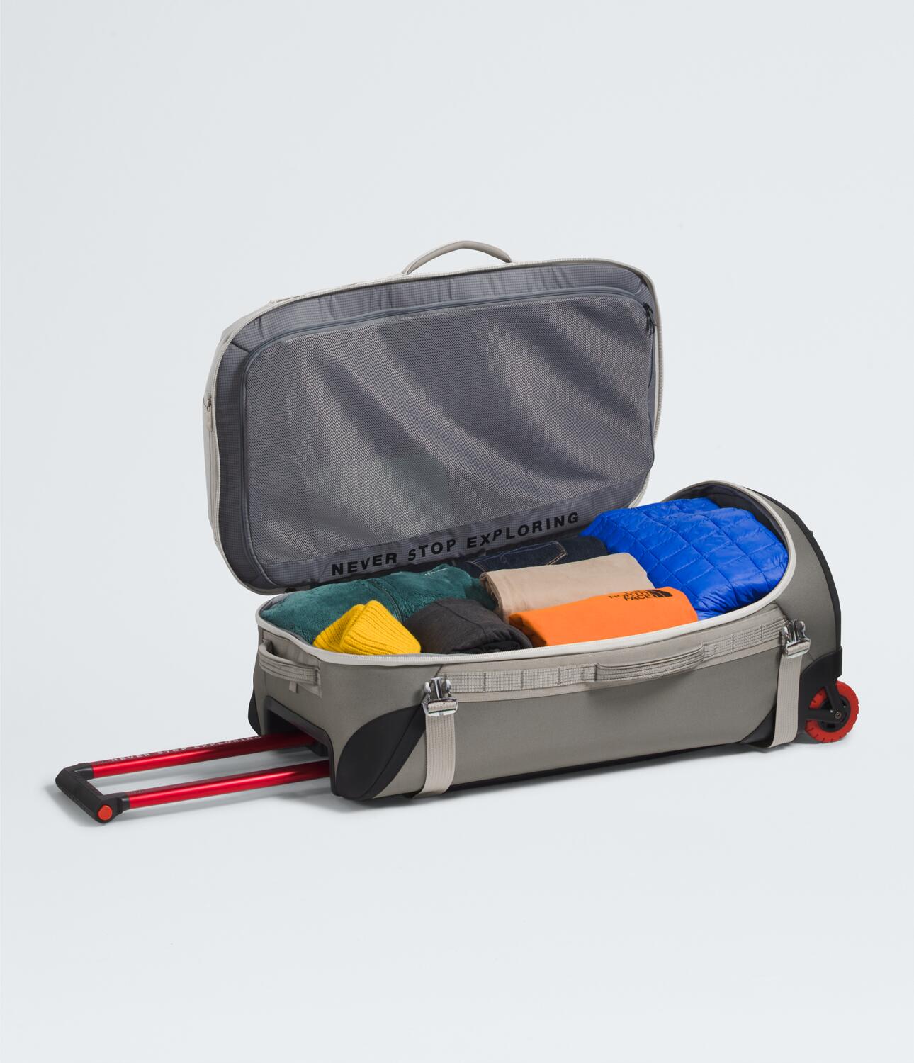 Maleta Con Ruedas Base Camp Rolling Thuder - 28, Negro