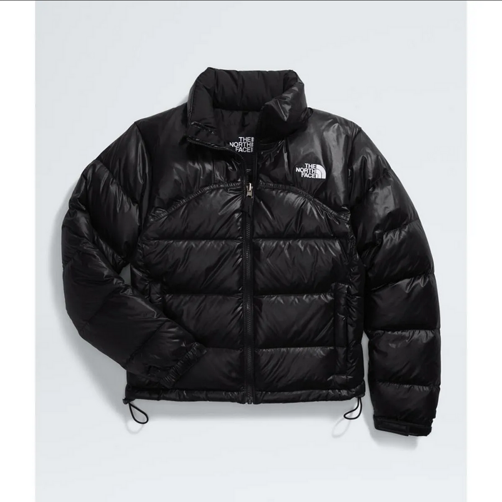 Chamarra de Pluma 2000 Retro Nuptse Mujer, Negro