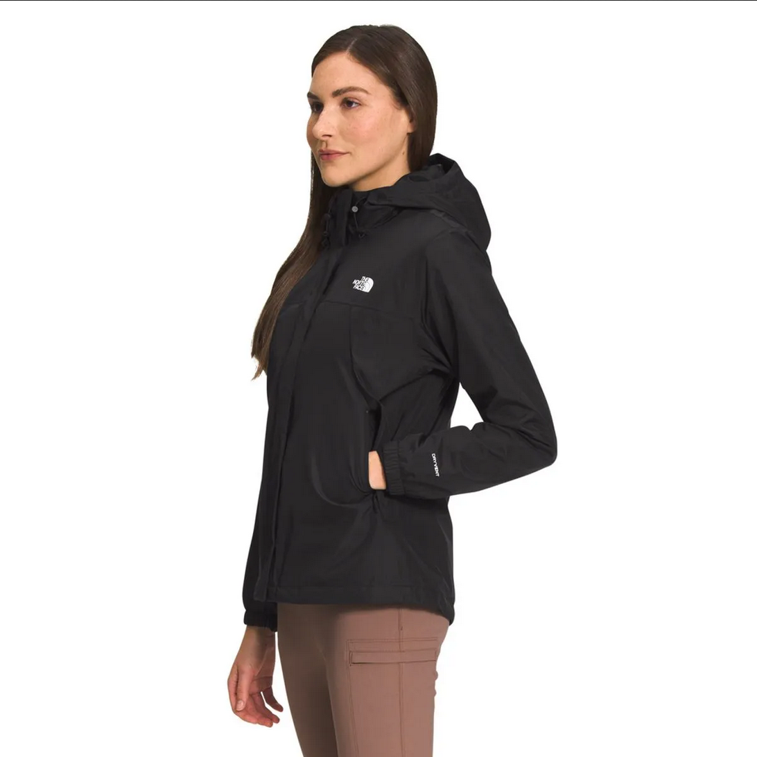 Chamarra Impermeable 3 en 1 Antora Mujer, Negro