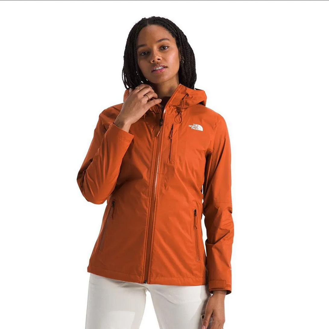 Chamarra Impermeable Alta Vista Mujer, Café